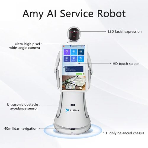 Amy Plus Reception Robot - Smart Interactive Hospitality Solution - Image 3