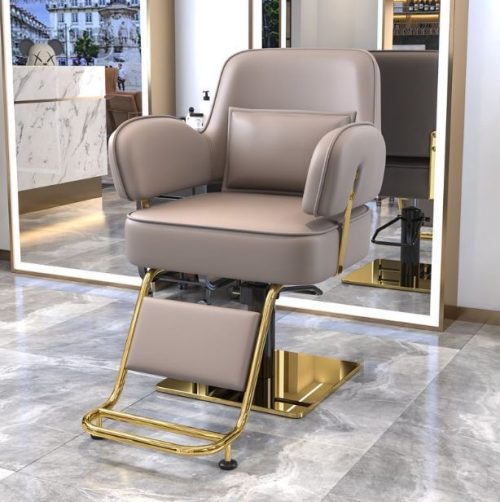 Modern Barber Shop Barber Chair Hair Salon Special Hairdressing Chair Stool Adjustable Lift Hair Styling Cutting Chair