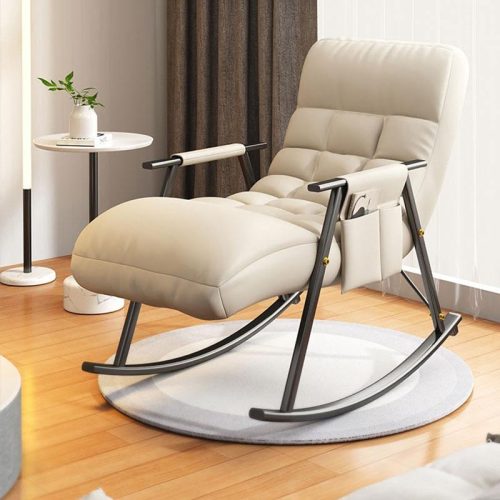 Lying Chairs Rocking Single Modern Large Chair