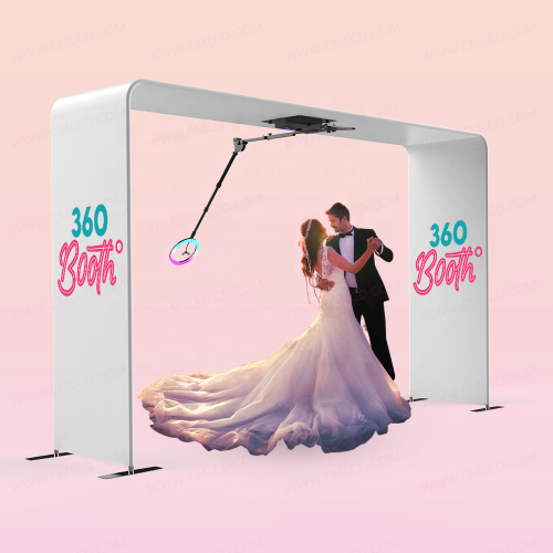 Photo Booth Rotating Video Machine Automatic Photobooth Party Phone IPad Camera Photobooth