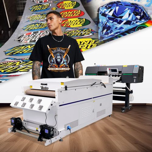 Heat Transfer T-shirt Printer 60cm Complete 60cm Printer With Powder Shaker