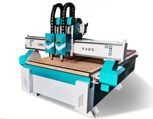 Double Head High Speed 3D CNC Router 3D CNC Carving Wood Machine