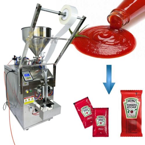 Sauce Sachet Pasta Ketchup Packaging Machine LK-S100