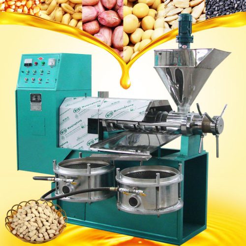 SLX-300 Oil Press High Efficiency Sunflower Peanut Oil Press Large Capacity 130-200 kg /h Motor 660