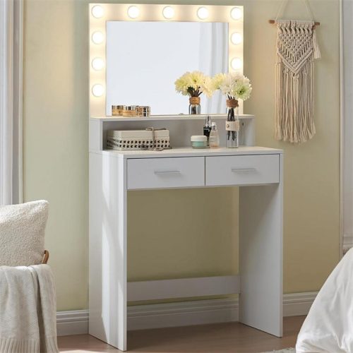 Modern Furniture Dressing Mirror Modern Dressing Table With Mirror And Drawers White Dresser For Bedroom Makeup Vanity Table Set