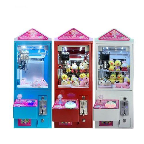 Factory Wholesale Coin Operated Candy Vending Machine Mini Claw Machine With Bill Acceptor For Sale Claw Game Machine