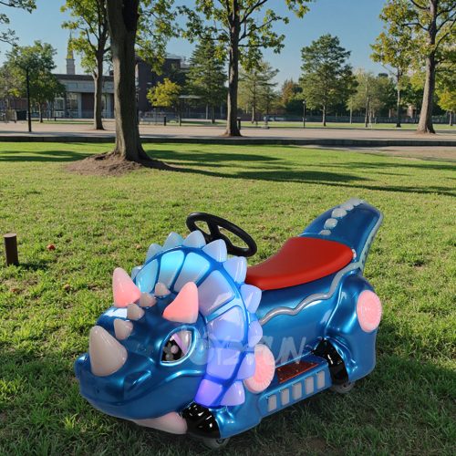 Indoor And Outdoor Playground Battery Driven Bumper Car Children's Dragon Riding Equipment