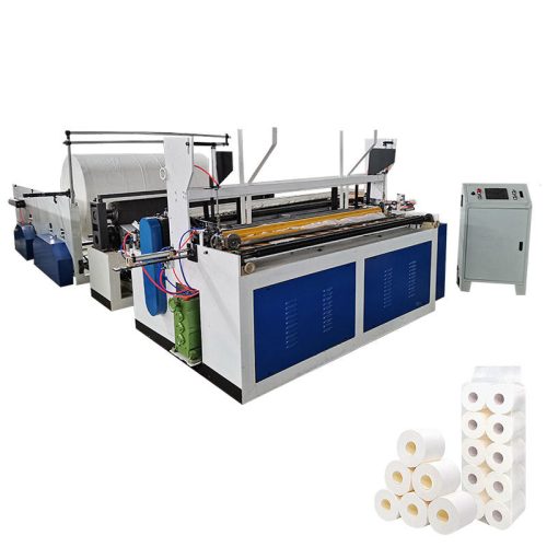 Hot Automatic Toilet Paper Making Machine Toilet Paper Rewinding Machine