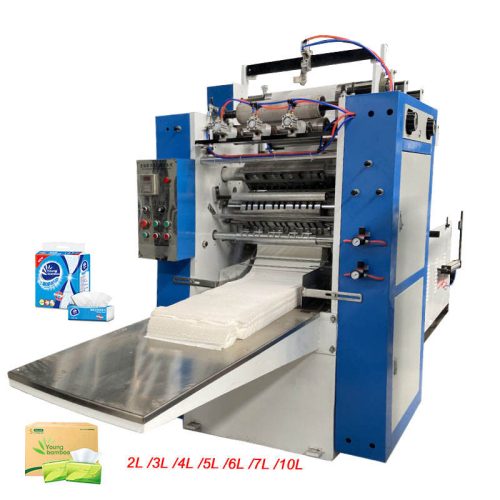 Automatic Face Towel Machine 2-wire v Folding Face Towel Machine With Edge Embossing