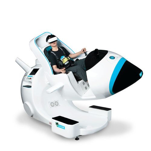 VR Amusement Park Equipment 9D Cinema Set Flight Simulator