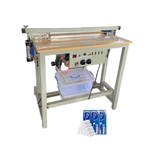 Young Bamboo Toilet Paper Box Bags Water Cooling Sealing Machine Manual Plastic Bag Sealing Packing Machine Equipment