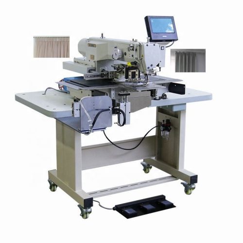 Easy Operation Semi Automatic Quilt Sewing Pleating Machine For Fabric Factory