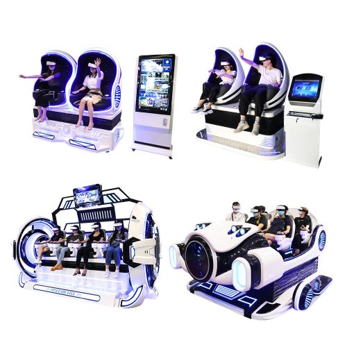 Home Cinema Equipment VR Pod 2 4 6 Seat Virtual Reality Movie Simulator 9D VR Egg Chair VR Game Console