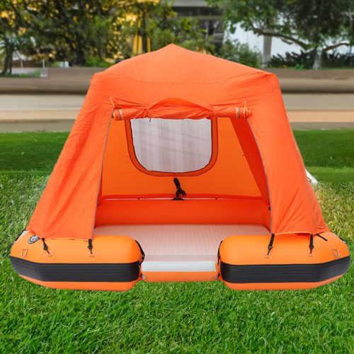 Outdoor Water Sports Lake Floating Camping Tent Party Inflatable Tents Camping Inflatable Water Tent