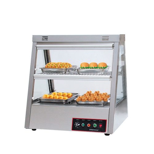 Industrial Chinese Electric Hot Lunch Cake Thermal Insulation Heater Food Display Cabinet