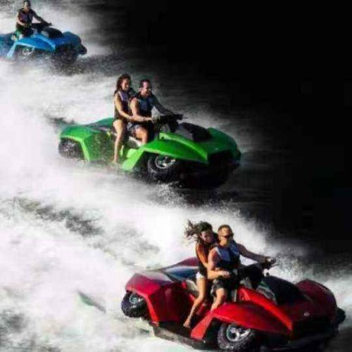 Water and Land ATV Double Driving Amphibious Vehicles For Adults Tourist Attractions