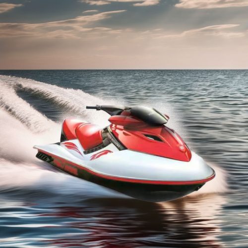 High Quality 1400cc Jetski Motorboat Trailer Europe's Popular Speed Machine