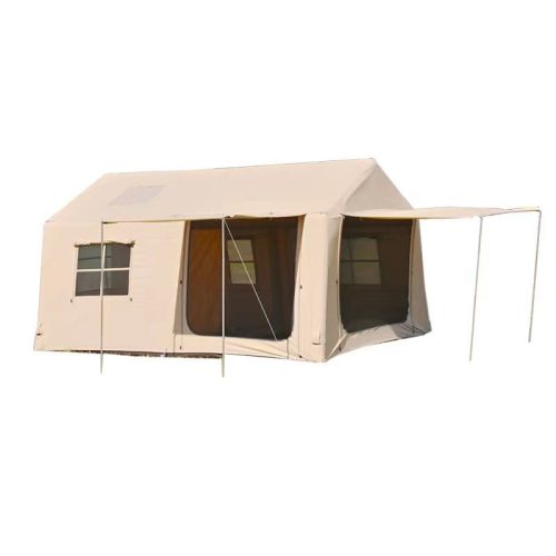 Custom Large Two Room Waterproof Inflatable House Air Tent Camping Tent Automatic Function