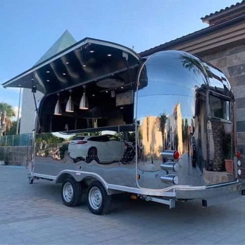 New Fully Equipped Food Truck Custom Food Trailer With Full Kitchen Equipment - Image 2