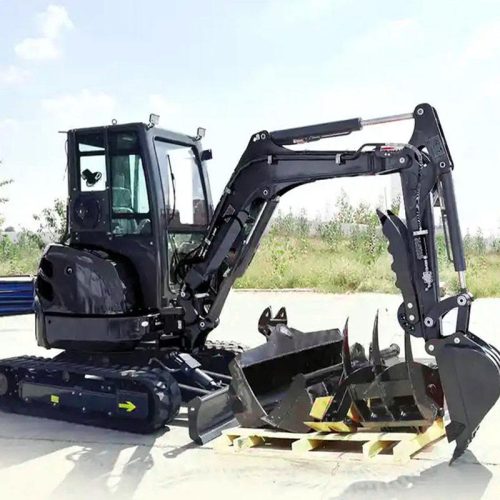 Compact Mini Agricultural Excavator Multi-Functional 3Ton Excavator Can Be Customized Color - Image 2