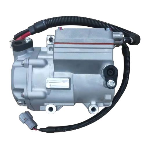 High Quality Custom 12v 24v Car Electric Dc Compressor Automotive Air Conditioner Compressor For Truck - Image 3