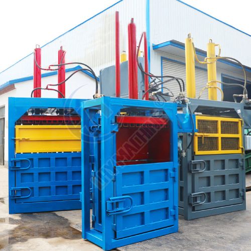 Manufacturing Industrial Material Handling Waste Paper Baling Press