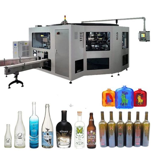 Glass Bottle 6Color CNC Automatic Cosmetics Jar Lipstick Bottle Skin Cream Jar Printing Machine With Servo System