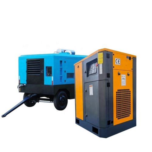 Mobile Portable Electric Air Compressors Mining Mobile Air Compressor Portable Screw Compressor