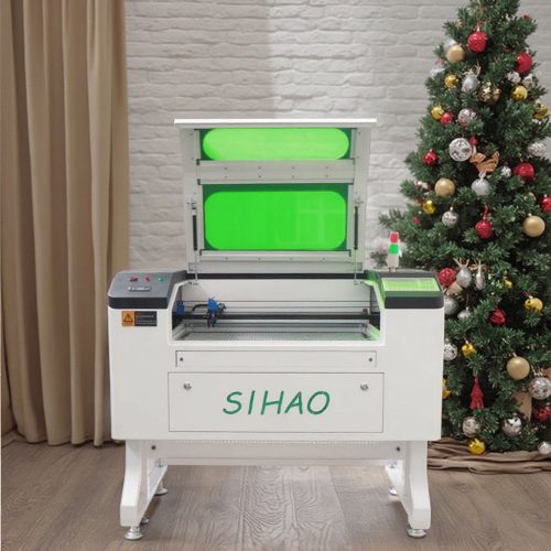 100W White All-In-One CO2 Laser Engraving Machine - Image 2