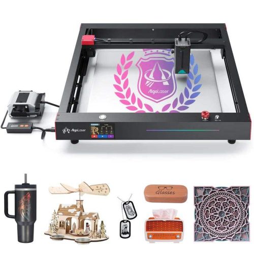 440*415MM Engraving Size 0.01MM Precision Laser Engraving Machine, 22W Laser Power Small Laser Cutting Machine