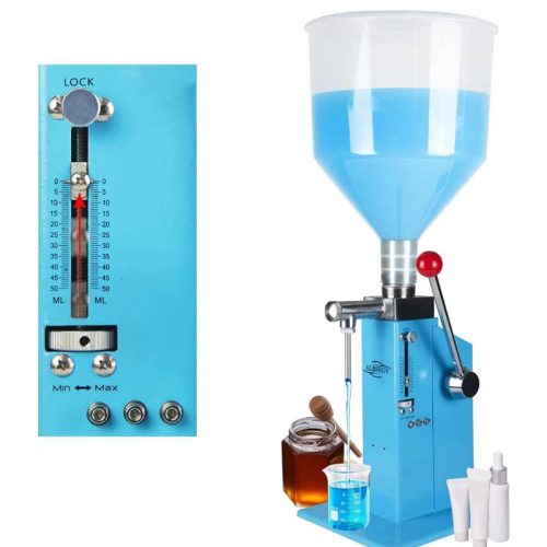 New A03 10-50ml Manual Filling Machine Honey Sauce Bottle Quantitative Filling Machine