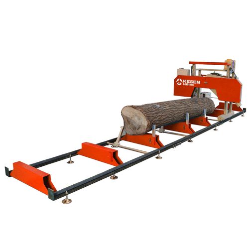 Portable Home Use Wood Cutting Machine Price Chainsaw 7/15Hp Sawmill Horizontal Band Saw Machine