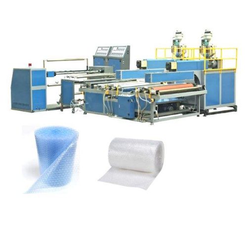 New 7-layer Kraft Paper Composite Bubble Film Express Packaging and Rolling Machine Production Line