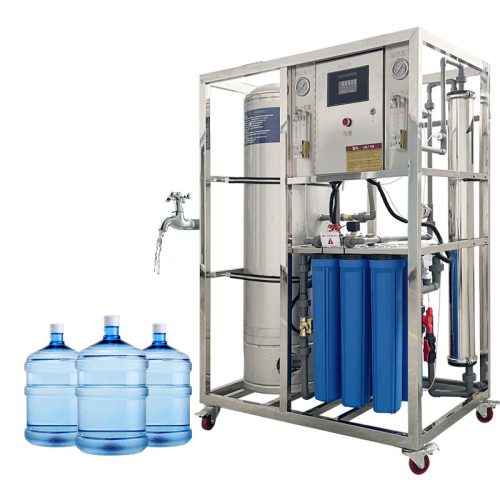 Industry250l Reverse Osmosis System 220V Water Purification Machinery Drink Water Tank Pump Membrane RO Membrane Core Components