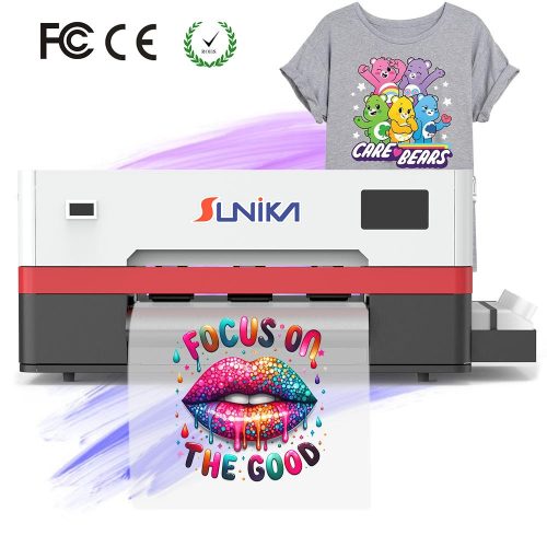 XP600 Digital Automatic T Shirt and Pet Film Printer Machine 13-Inch A3 DTF Inkjet with Pigment Ink