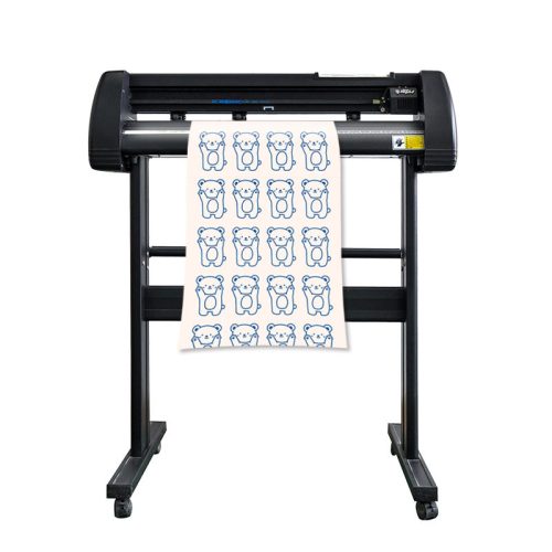 High Accuracy 72cm Auto Contour Cutting Plotter Fast Speed High Quality Vinyl Cutting Machine Sticker Trademark with Software