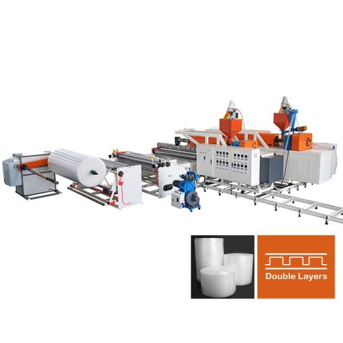 Customized 1.25m 2.5m Wide Three Layers Double Layers air Bubble Film Wrap Sheet Roll Making Machine Production Line