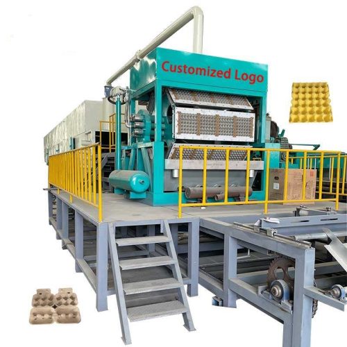 Automatic Pulp Forming Egg Tray Production Line With Vacuum Pump - Image 2