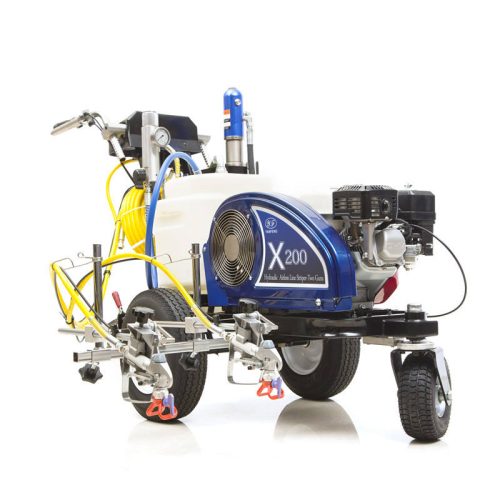 Cold Paint Spraying Road Line Marking Machine With Line Driver - Image 2