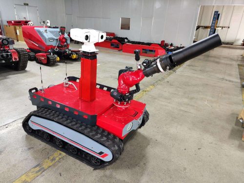 Wholesale RXR-M80D-HMT07 Tracked Intelligent Fire Robot Special Fire Robot - Image 2