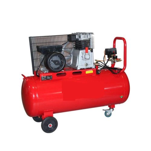 Industrial Portable Air Compressor 220v Dual Voltage 110V 220V 3HP 100L Belt Driven Air Compressor for Sale - Image 2