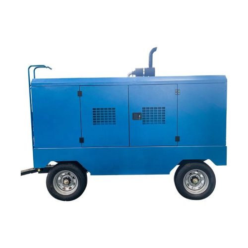 Mobile Portable Electric Air Compressors Mining Mobile Air Compressor Portable Screw Compressor - Image 2