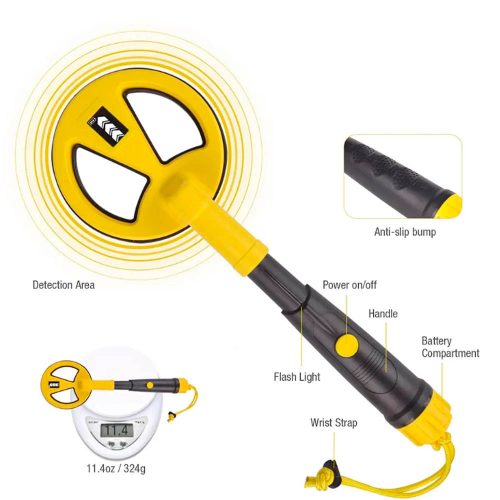 Professional Fully Waterproof MD-790 Metal Detector Electric Underwater Gold Treasure Search Device Industrial Plastic - Image 2