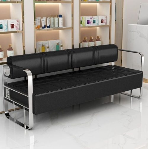 Barber Shop Waiting Chair Hair Salon Sofa Beauty Salon Hair Dyeing Chair Sofa Chair - Image 2