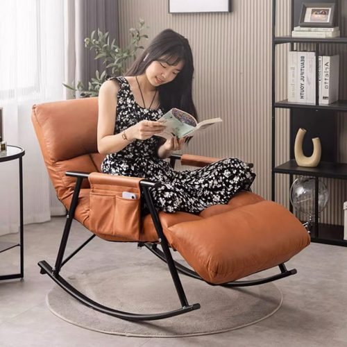 Lying Chairs Rocking Single Modern Large Chair - Image 3