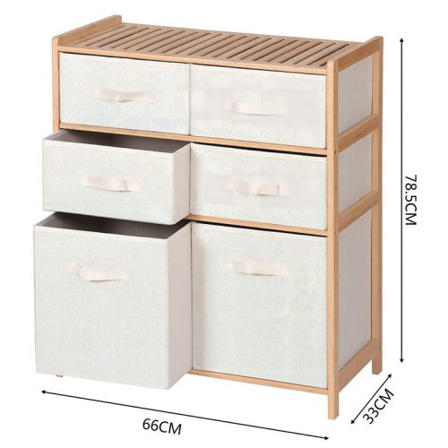 Drawer Chest Storage Organizer Cabinet Rack Shelf - Image 3