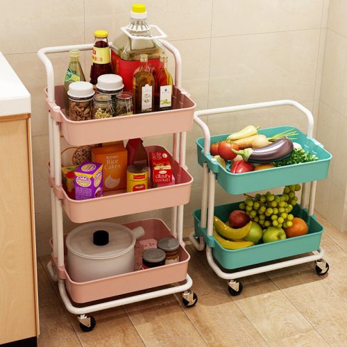 New Modern Beauty Hair Salon Stainless Steel Beauty Stool Cart Trolley for Sale - Image 3