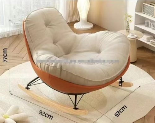 Sleep Single Lazy Living Room Sofa Rocking Chair - Image 3