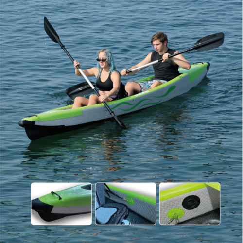 PVC Drop Stitch Material Light Weight Float Tube Inflatable Kayak - Image 3