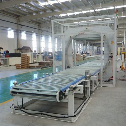 Automatic Horizontal Stretch Wrapper Orbital Stretch Wrapping Machine - Image 3